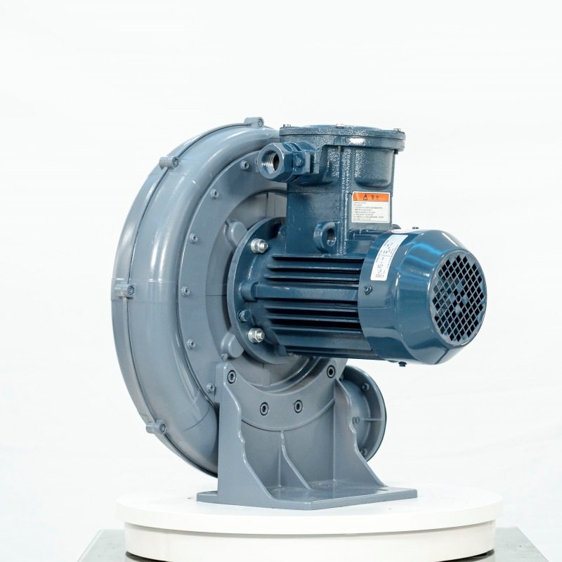 FX-1/2A气体粉尘隔爆中压防爆鼓风机 0.4KW沼气防爆透浦式鼓风机