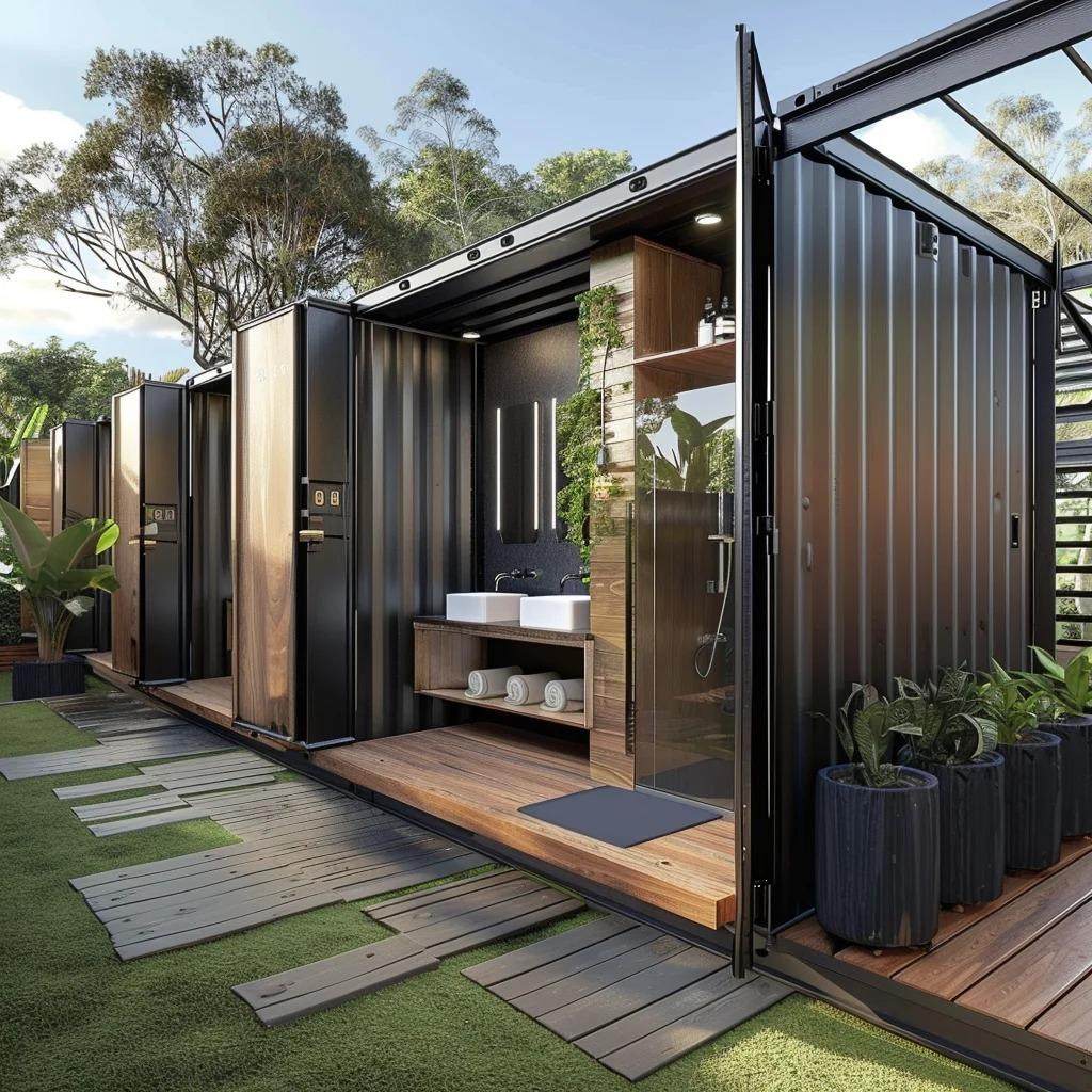 商业街店铺创意集装箱卫生间,基础建材,轻钢别墅,淘宝优惠券,粉丝福利购,淘宝优惠卷