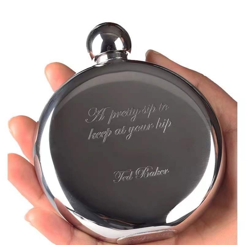 304不锈钢g加厚随身酒壶3两半斤装便携家用户外男女个性迷你小酒