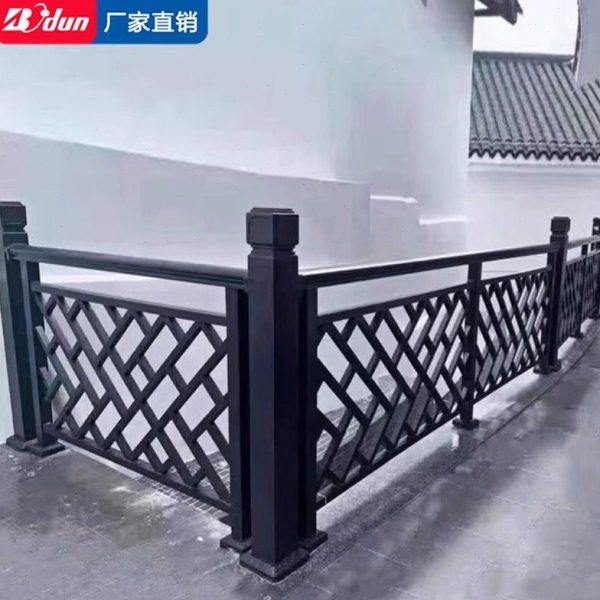 博盾新中式铝合金阳台护栏围栏仿古中式别墅庭院户外花园铝艺栏杆,全屋定制,楼梯扶手,淘宝优惠券,粉丝福利购,淘宝优惠卷