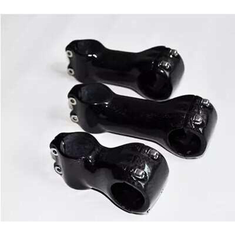 2024无标无LOGO全碳纤维山地公路自行车把N立/立管/3K亮光碳盖立