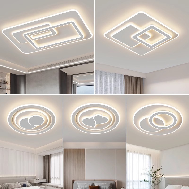 2024新款卧室k灯吸顶灯主卧现代简约大气客厅主灯吊灯中山灯具套