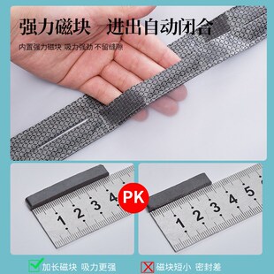 夏季防蚊门帘透明白色o金刚网全磁条高档商用家用隐形高透纱窗纱