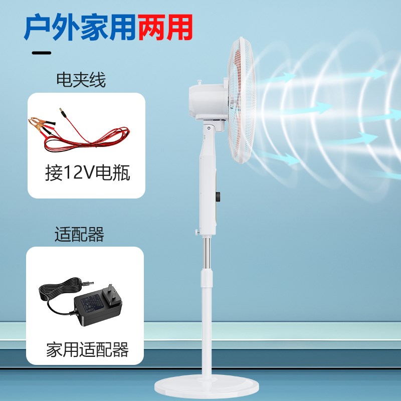 无刷电风扇 无刷落地扇 12V24V无刷立式风扇 12伏直流无刷风扇