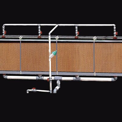 水帘墙湿帘纸养殖场通风保湿降温空调冷风机水帘纸大棚车间加湿