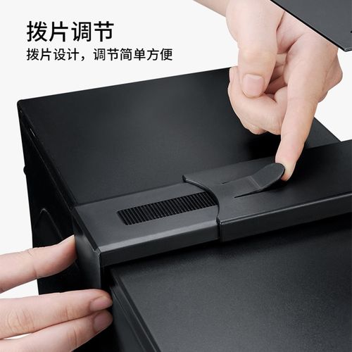 悬空主机架台式电脑主机放置架抬高架悬挂式桌下主机箱托架架子