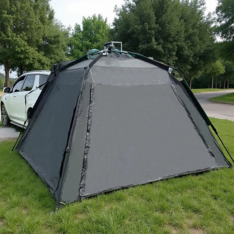 车尾边侧后备箱自驾游天幕遮阳棚自动免搭建自动速开淋浴洗澡帐篷