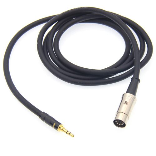 3.5音频插头转MIDI 5芯 转接线3.5mm公 电脑音频输出MIDI5芯DIN5P