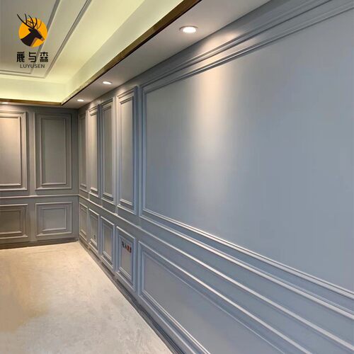 PU线条电视背景墙边框造型装饰线条角花客厅墙面U吊顶石膏边框条