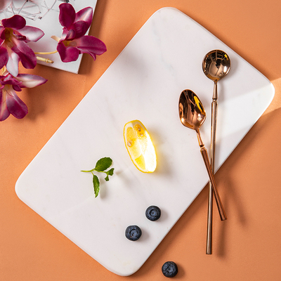 大理石板材长方形小块降温隔热板桌面拍摄背景板子装饰摆件底座盘