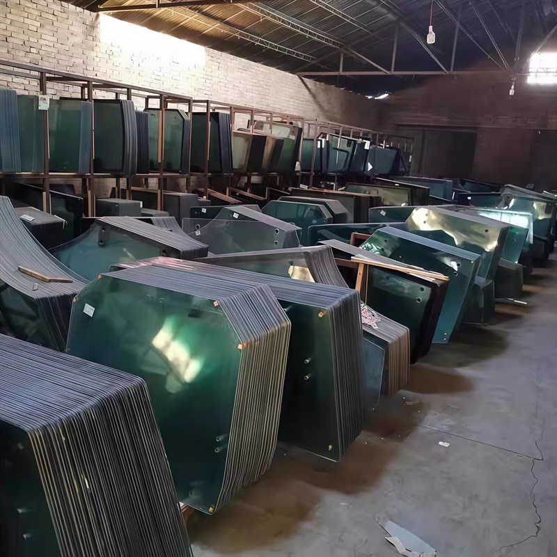 东风504 704904 2004 2104拖拉机驾驶室玻璃车门玻璃前后挡风侧窗