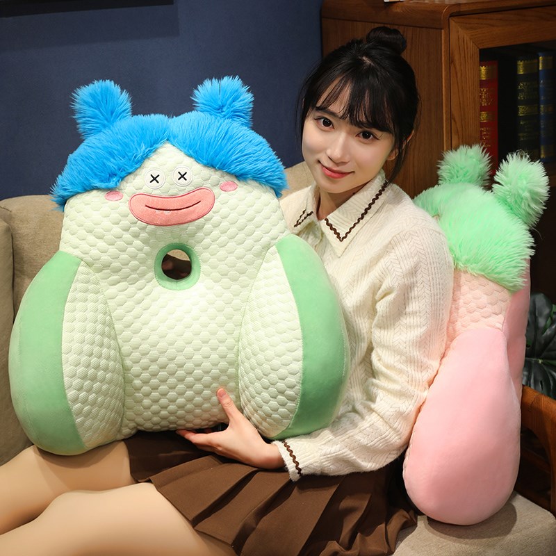 座椅腰靠腰垫靠枕办公室久坐靠垫腰枕靠背垫椅子汽车护腰沙发抱枕