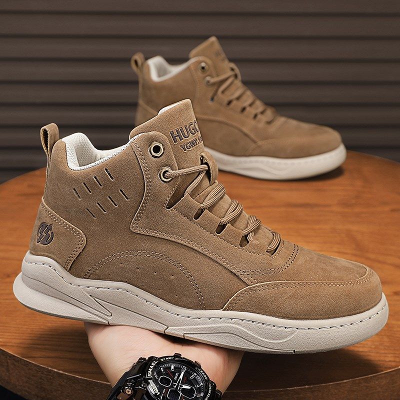 大码45鞋子男鞋2025新款秋季马丁靴男46高帮鞋47工装靴48靴子男款,流行男鞋,马丁靴,淘宝优惠券,粉丝福利购,淘宝优惠卷