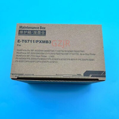 适用爱普生T6711 7111 7621 7710 7720J 7110 L1455废墨仓垫维护