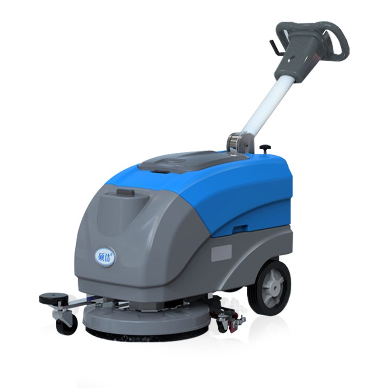 硕洁手推式工业洗地机洗拖一体工厂车间食堂商场商用扫地机拖地车