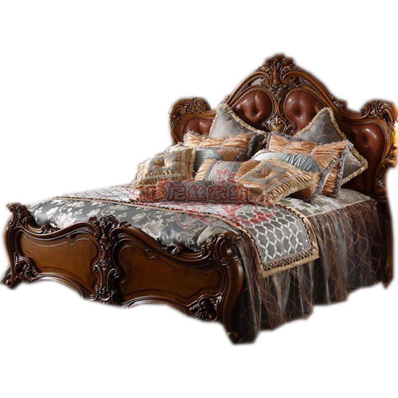 新古典床上用品欧式床品多件套奢华法式样板间定制样板房套装定制