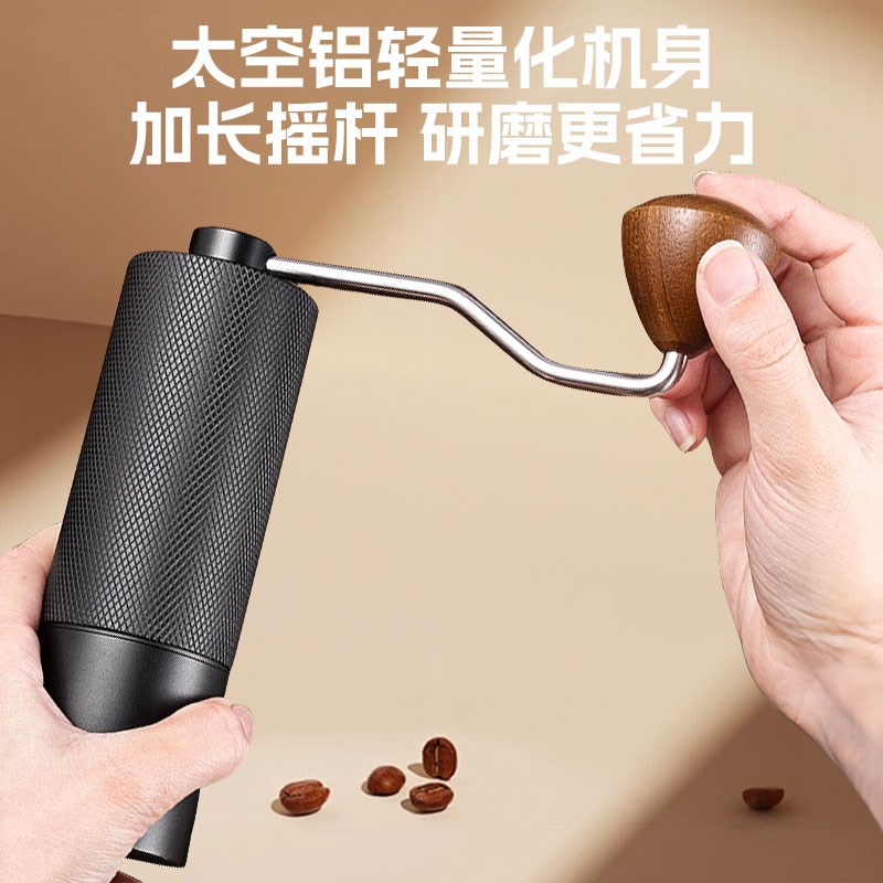手摇磨豆机咖啡豆研磨机咖啡手动磨粉手冲器具手磨咖啡机小型家用