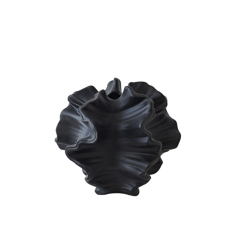 现代侘寂软装高级感陶瓷花瓶摆件客厅玄关民宿样板间桌面艺术花器