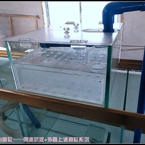 超白鱼缸外置上滤缸 顶滤缸金晶玻璃鱼缸 上过滤侧过滤侧滤顶滤