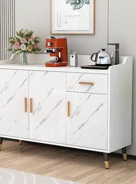 多层餐边茶柜墙茶吧机柜子卧室家用厨房储物现ISM靠代简约水柜