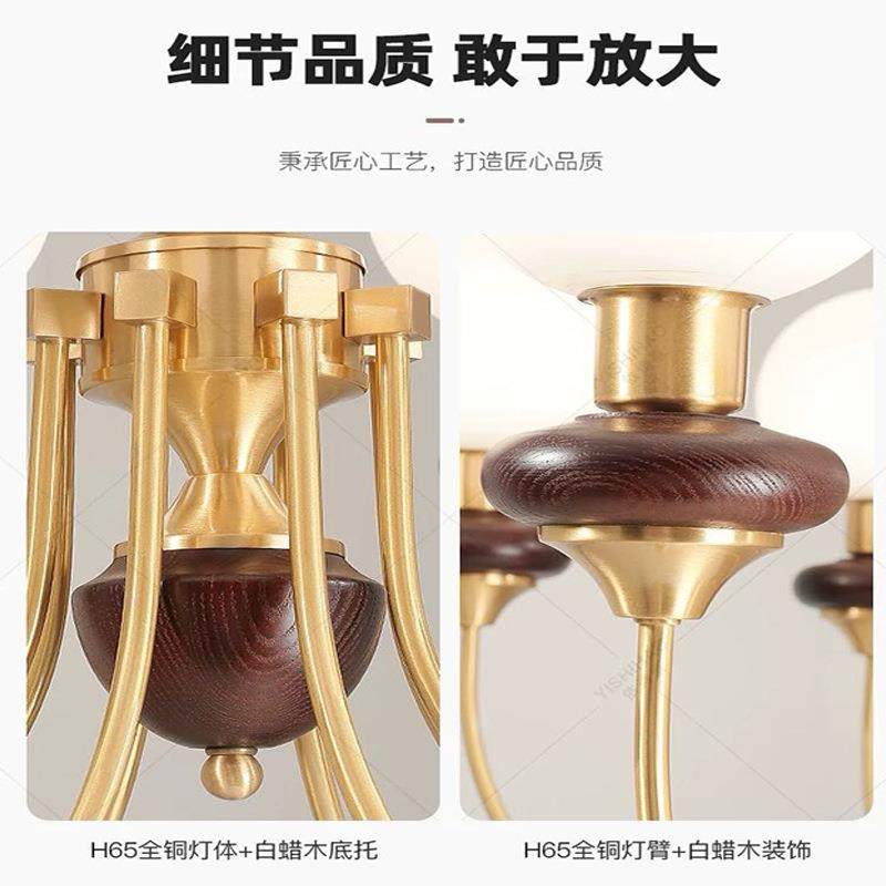 法式267中古风实餐木室厅魔豆吊灯美式复古客厅书房卧南洋帽衣间,家装灯饰光源,智能吊灯,淘宝优惠券,粉丝福利购,淘宝优惠卷