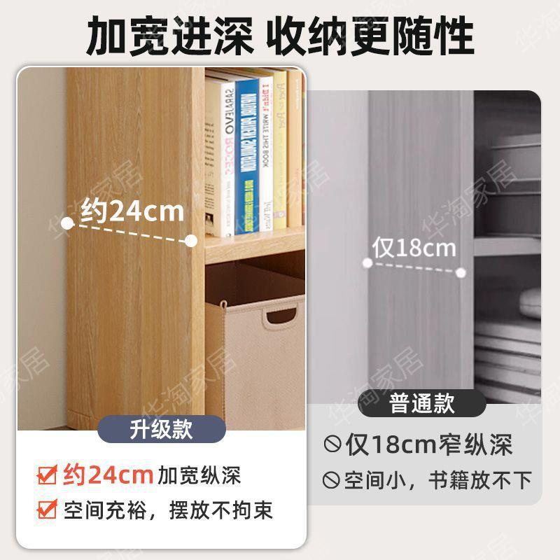 全实木自格子柜收纳展示由柜置物柜落柜地ISG储物儿柜书架童组合