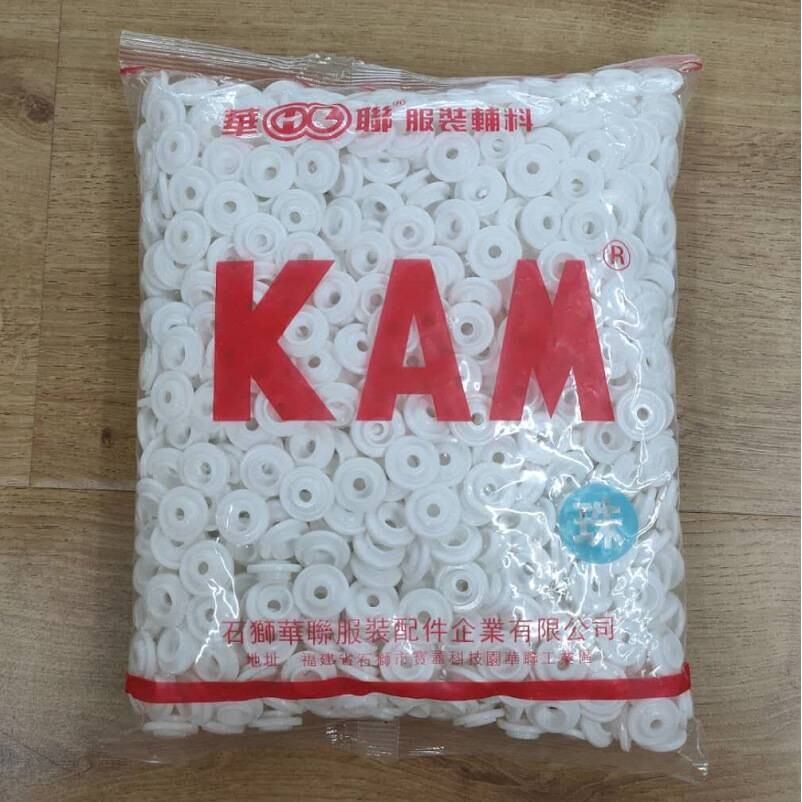 厂家现货华联KAM加厚长钉亮面沙面哑光四合扣潜水服童车纽扣