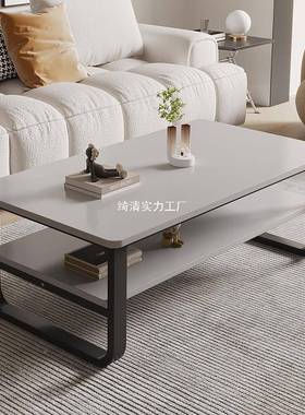 几小桌子客轻奢简约现代户型卧室坐地小YLJ家厅用钢木茶几桌茶双