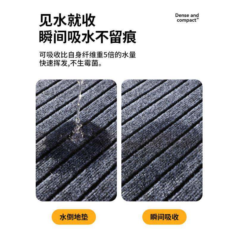 厨房擦地垫防滑防油耐防水可免洗脏地毯F4P35Ych满铺吸水油垫脚子