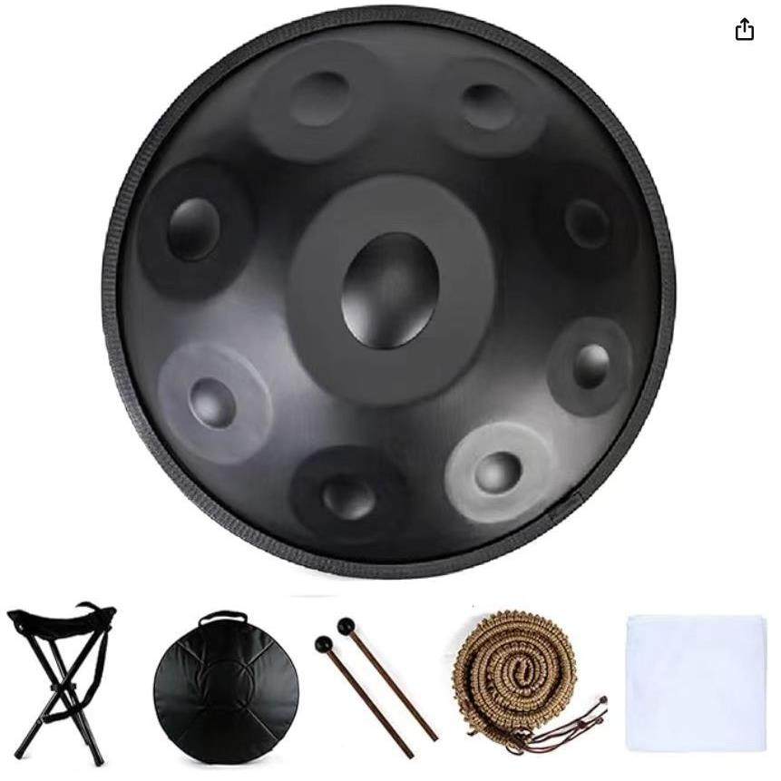 手碟鼓专级Hadpan灵鼓9音10音1空2音nDJVH调业手碟初学入门乐器