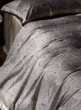 法式复古100s天丝长绒棉件套纯套全棉棉裸睡被床单四WZL6-My季床