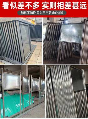 户外不锈钢宣传栏河架道牌提示牌导广告牌tb-71956动告示栏展移示