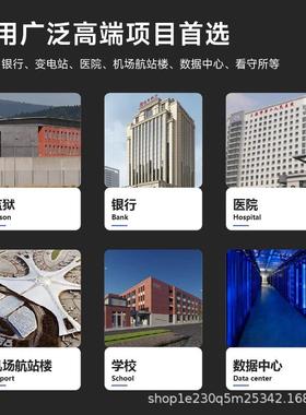机架式电集中供电数双备份安防监控64115w机柜显可调109源寸1U