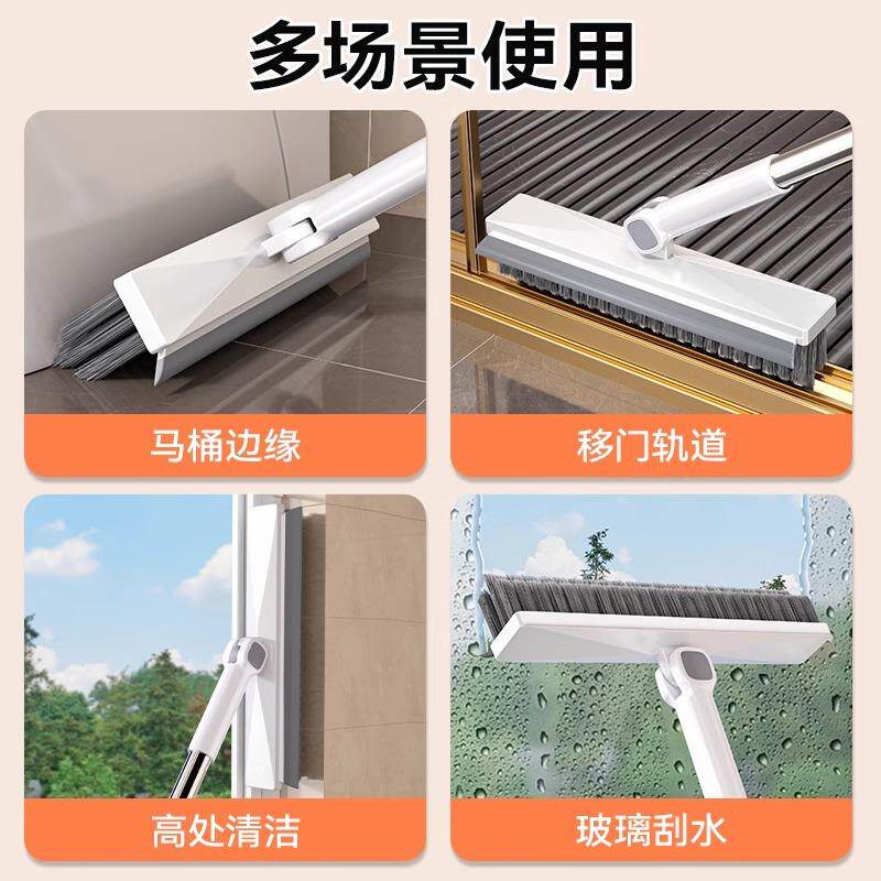 地762板刷卫地生刷洗刷浴室缝隙用刷间长柄瓷刷厕所神器砖清洁