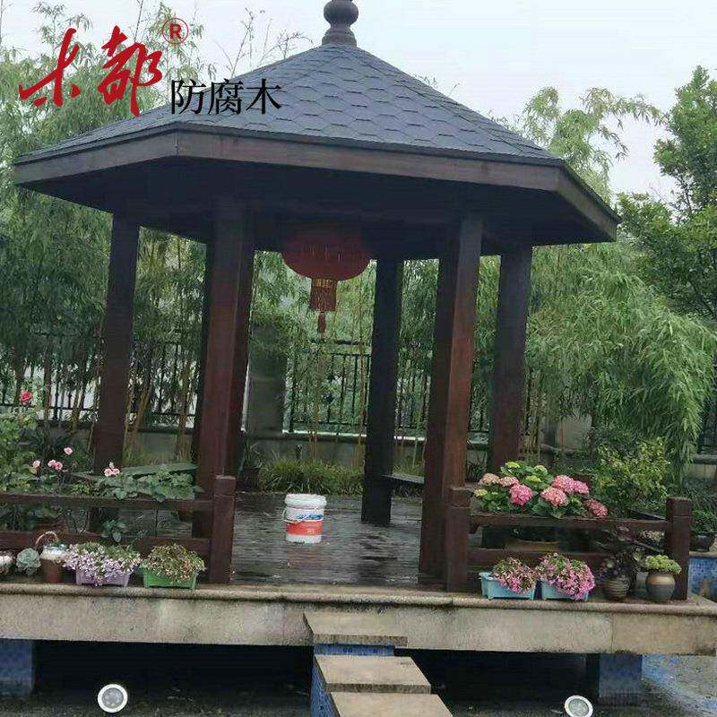 厂家组防木花架防实木花架室外0045印尼菠萝格腐木花架合木材腐料