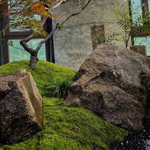 大型景观石头天然雪浪泰山石刻字村标石头风景自然石门牌公园造景