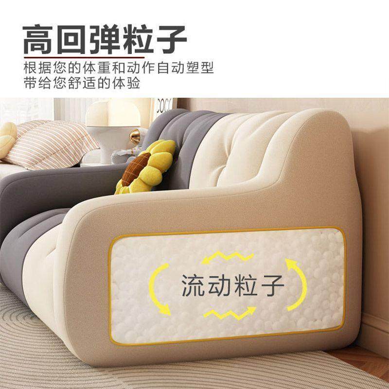 懒人沙发卧室单人可躺可LXB睡榻小户型双人台豆袋发椅出租屋阳榻