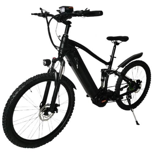 中置行M1电动自车2震9寸方减助力代步车越野八型