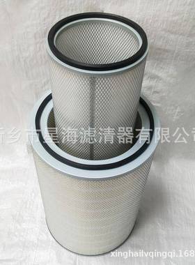 02250127-684空芯2替代寿力螺杆空压5机滤清器CIU空滤芯020125滤-