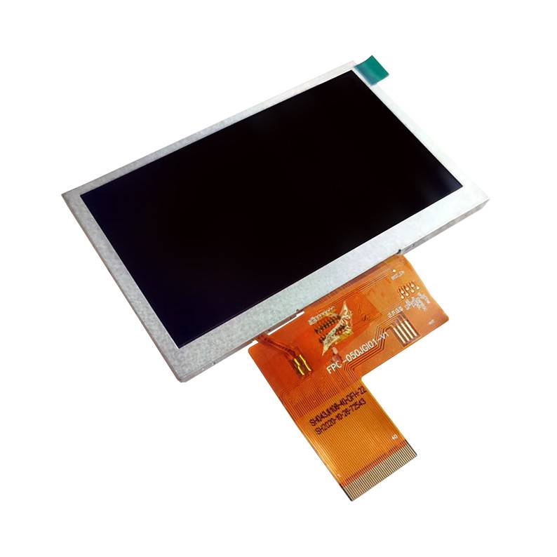 5寸IPS全视角RGB40P锚鱼屏800*480高亮高户外锚鱼LCD液晶屏显示屏