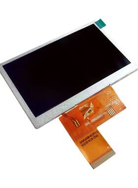 5寸IPS全视角RGB40P锚鱼屏800*480高亮高户外锚鱼LCD液晶屏显示屏