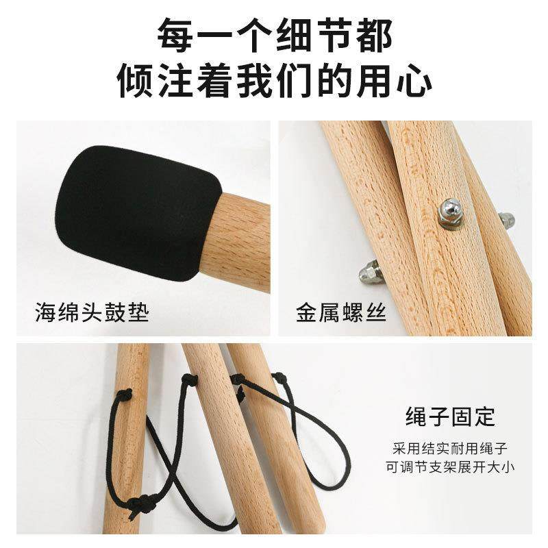 手碟鼓支架专业级handTNMpan鼓架子便携手式谱架碟演奏镲灵鼓架架