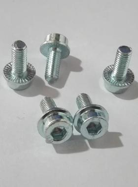 生N产DI89251内六法兰面螺栓M5~垫M10厂家直销8.8级内六角角带螺