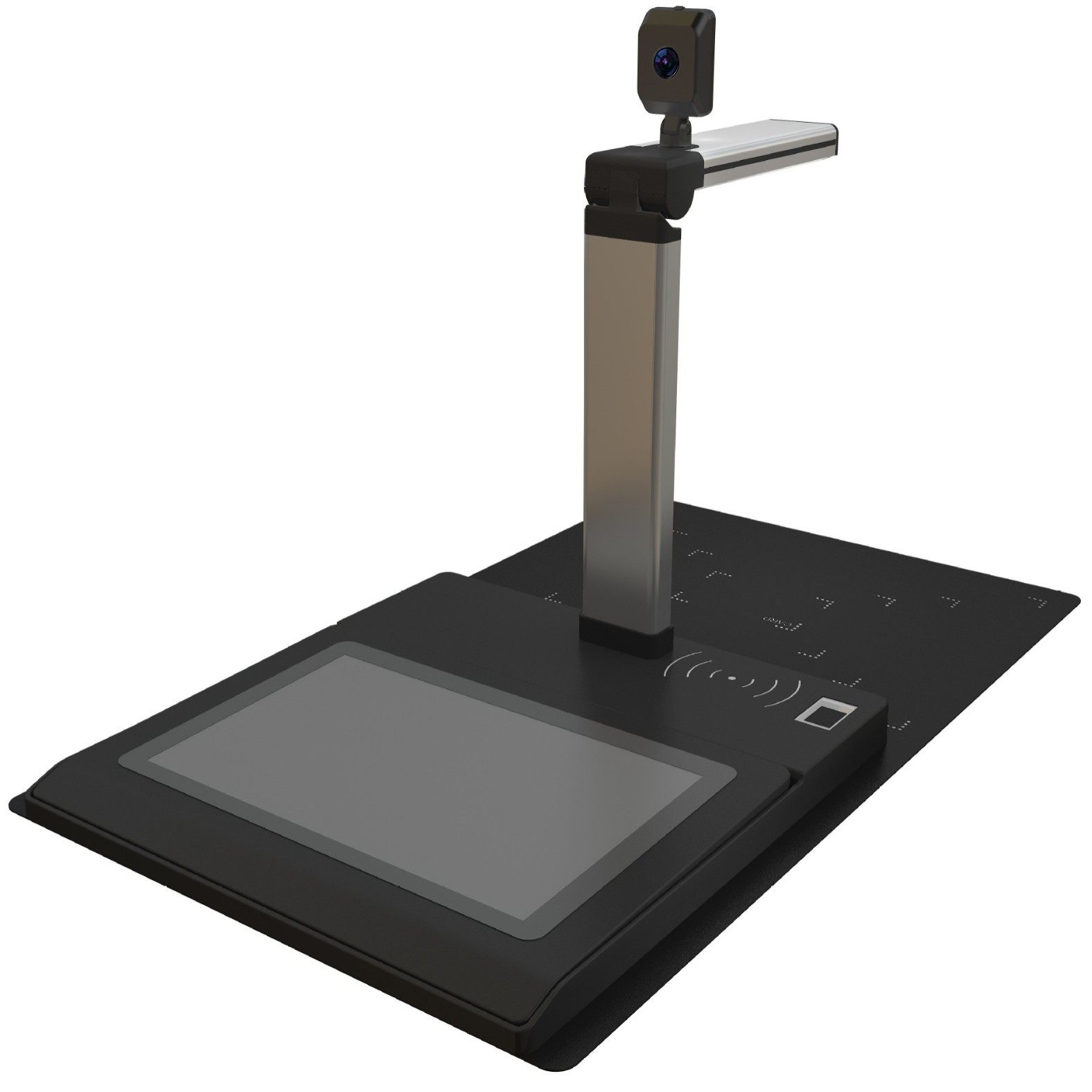 500万像素红目活体识别双摄像头 自动对焦手写签批屏高拍仪一体机