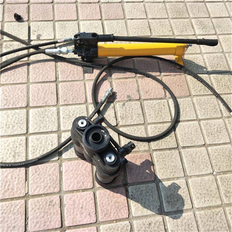 双缸张拉千斤顶 手动液压锚索张拉机具 双缸张拉机厂家