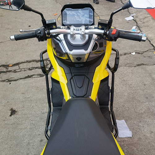 适用DY150T-36大阳ADV150新款保险杠保护杠防摔杠后尾架改装配件