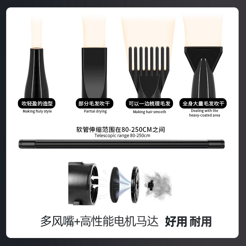 宠物吹水机狗狗商用家用吹风机大功率静音狗猫咪烘干吹毛神器