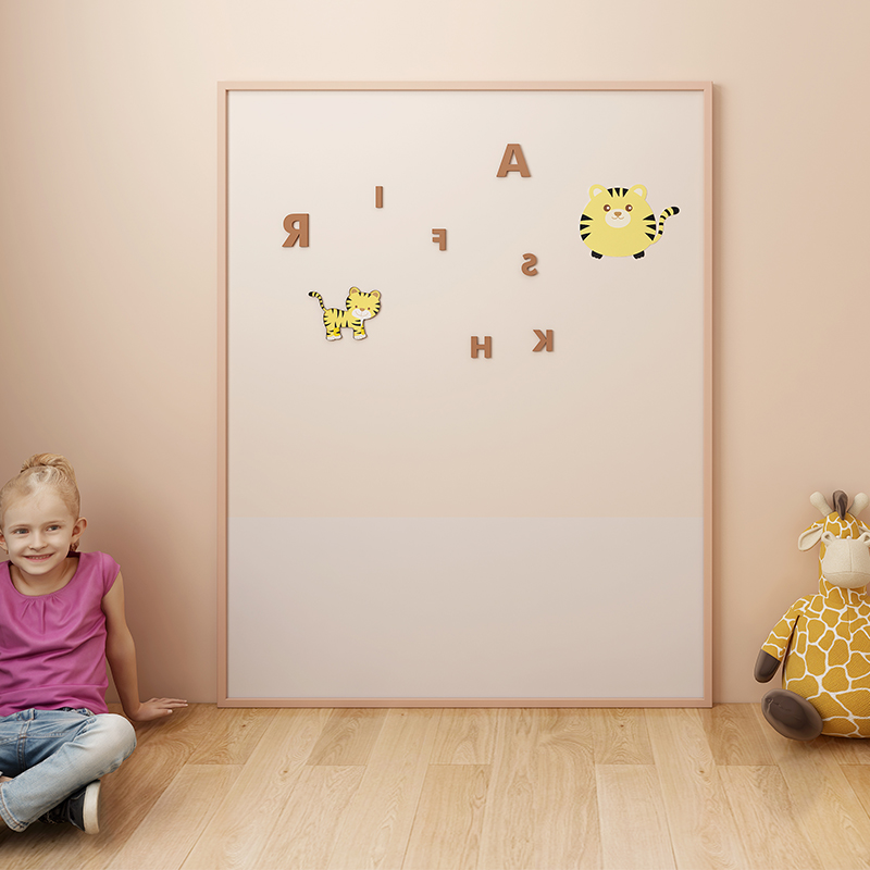 现货速发风儿童画板磁性写字板宝宝涂鸦绘画家用白板大黑板挂式可