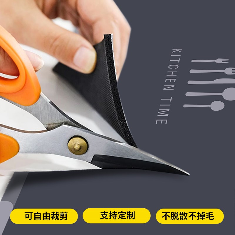 高级感厨房地垫硅吸水软垫L形吸油防滑可擦免洗防油耐脏地毯定制