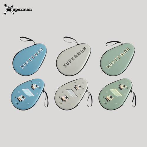 Xupermasn 葫芦形单层乒乓球拍套